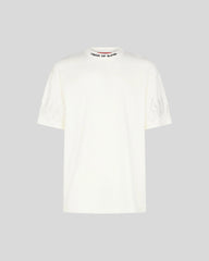 Vision Of Super Vs00855 T-Shirt With White Embroidered Flames