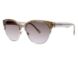 Vera Wang Clubmaster Sunglasses For Womn In Brown
