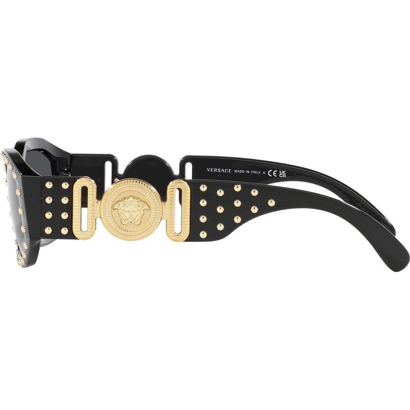 Versace Black And Gold Sunglasses VE4361O