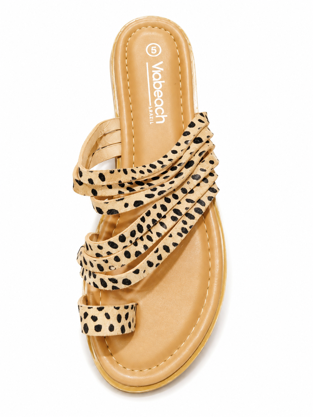 Viabeach Brazil Ladies Athena 15 Sandals In Nude