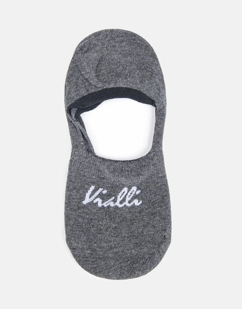 Vialli Mens Secret Socks In Charcoal