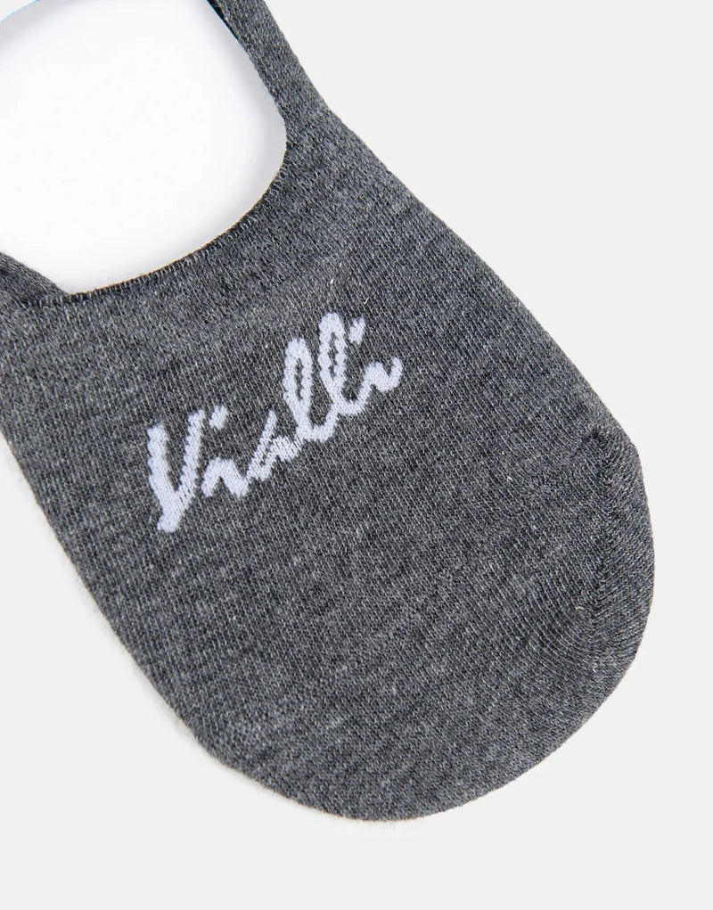 Vialli Mens Secret Socks In Charcoal