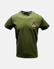 Vialli Mens Lister T-Shirt In Olive