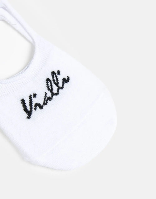 Vialli Mens Secret Socks In White