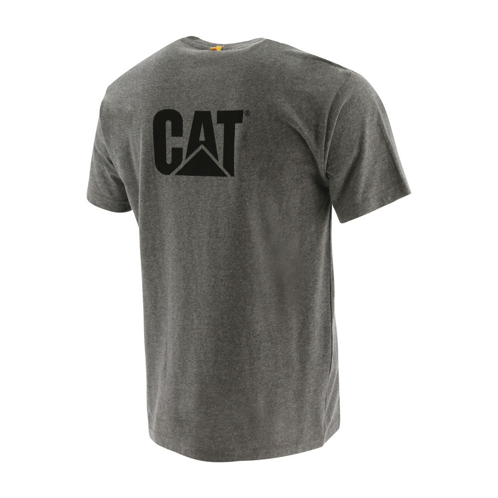 Caterpillar Trademark Tee Heather Grey