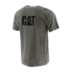 Caterpillar Trademark Tee Heather Grey