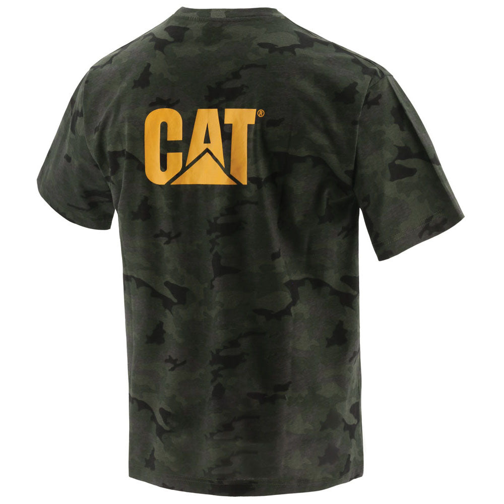 Caterpillar Camo Trademark Tee