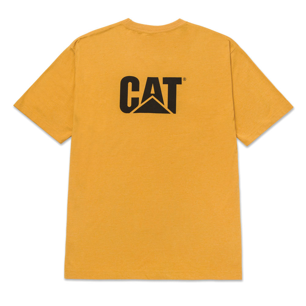 Caterpillar Mustard Trademark Tee