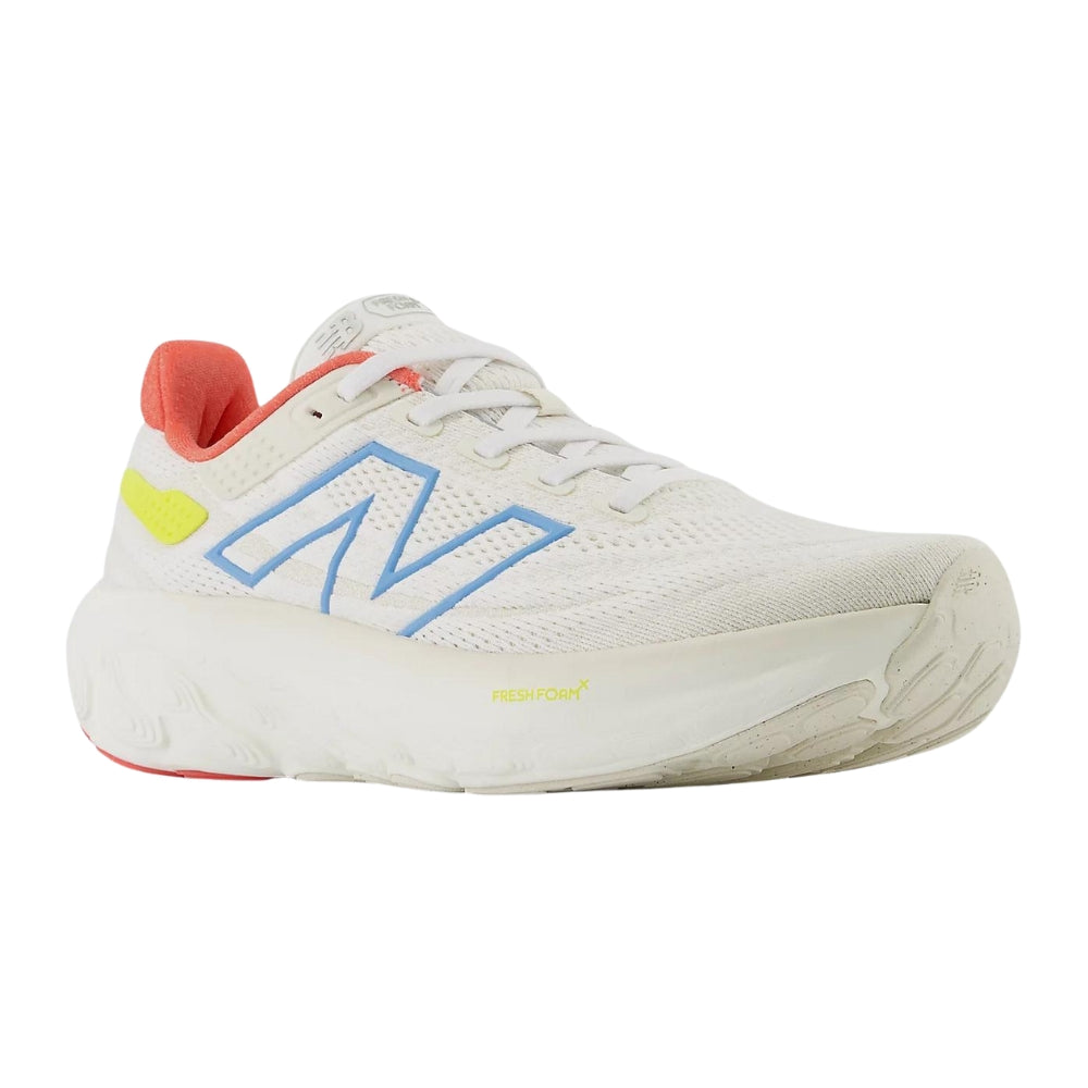 New Balance Womens 1080 Running Course Shoes In White