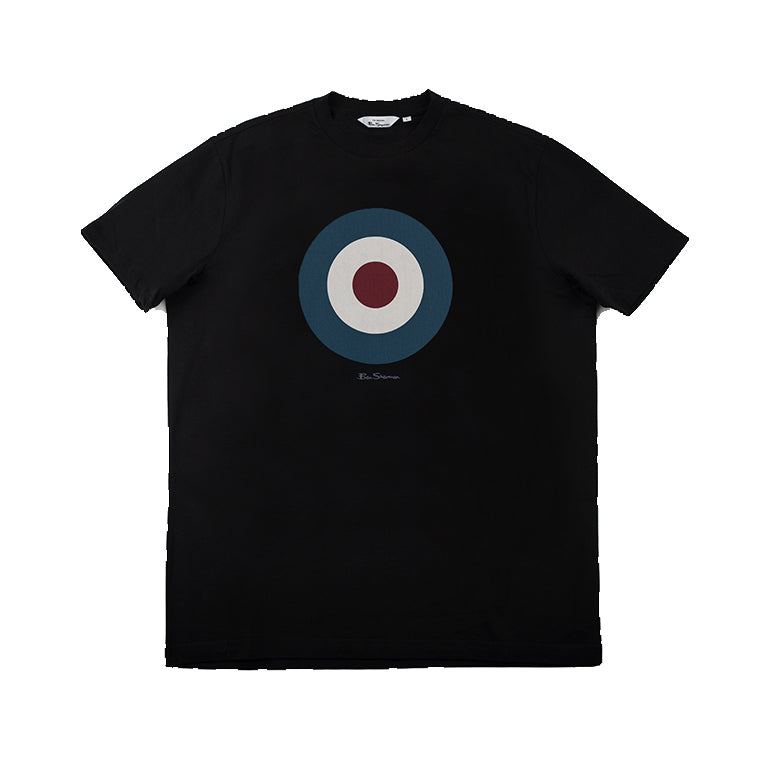 Ben Sherman K47812 Kids Target T-Shirt Black