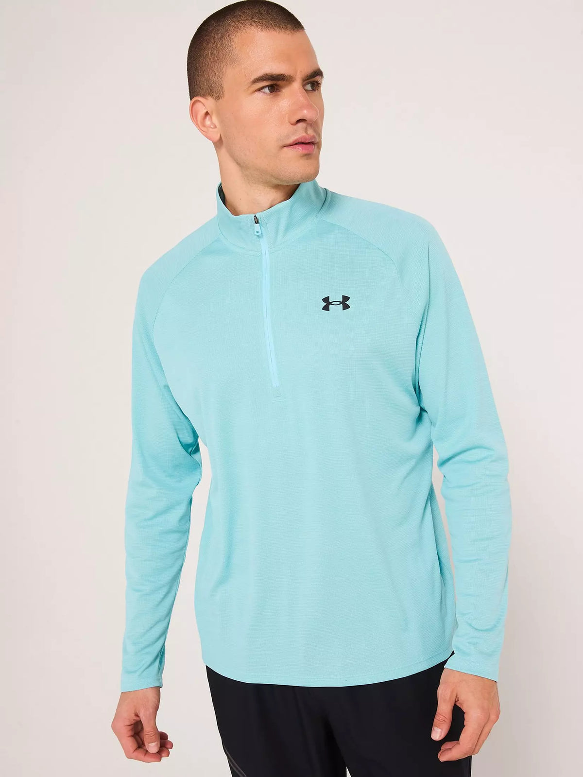 Under Armour Tech 1/2 Zip In Light Blue