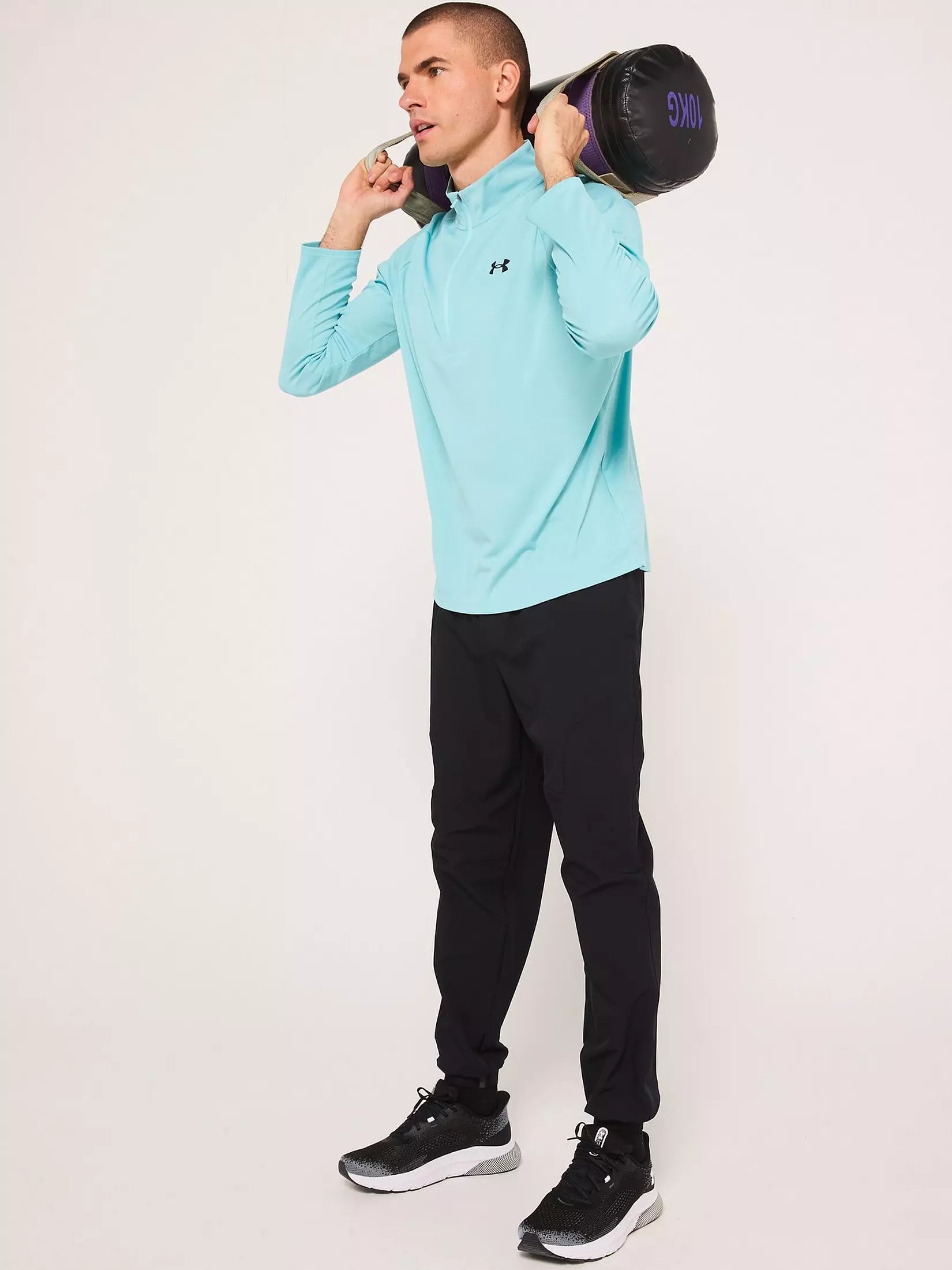 Under Armour Tech 1/2 Zip In Light Blue