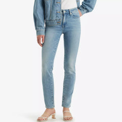 Levis Mens Slim Welt Pocket Jeans In Light Indigo