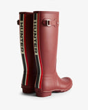 Hunter Womens Original Tall Logo Boots In Merlot