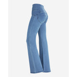 Freddy Ladies High Waist Cropped Skinny Jeans In Light Blue