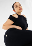 Freddy Wrup1Hc001Ns Curvy Organic Cotton High Waist Black