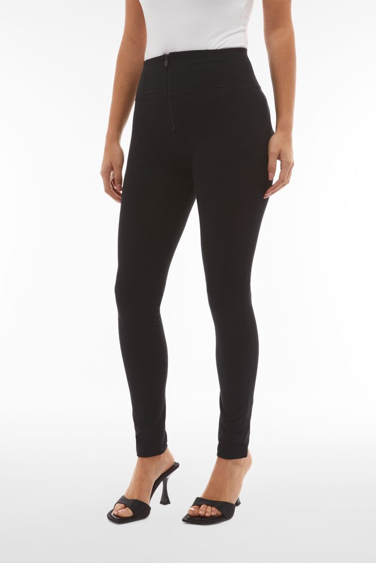 Freddy Wrup1Hc001Org Skinny Push Up Organic Black