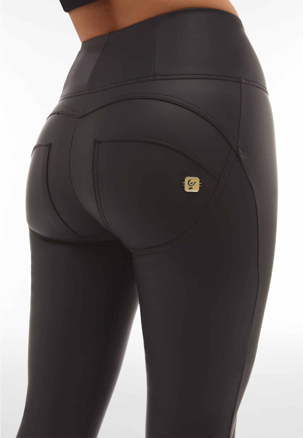 Freddy Wrup1Hc006Prec Skinny Push Faux Leather Black