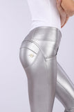 Freddy Wrup1Ms004 Mid Waist Skinny S22 Silver