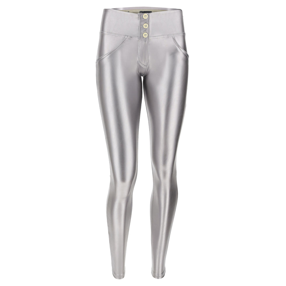 Freddy Wrup1Ms004 Mid Waist Skinny S22 Silver