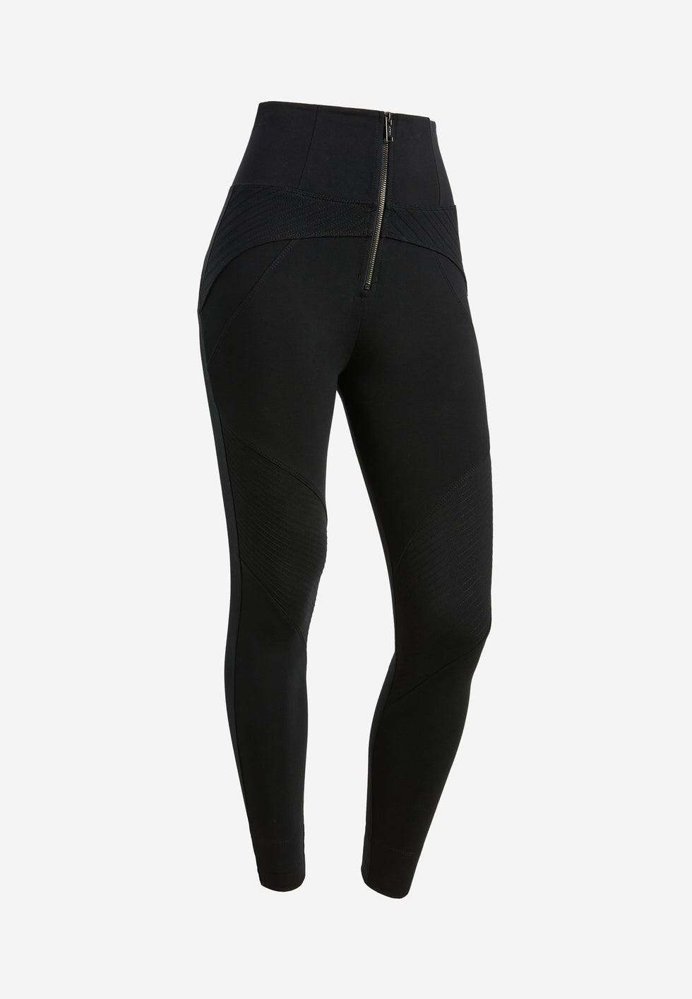 Freddy Wrup2Hhf332 High Waist Trouser With Ribbed Black