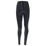 Freddy Wrup2Hs287 Snake Skin High Waisted Full Black