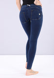 Freddy Womens Superskinny Trouser W/Reg Joy Jeans In Dark Navy