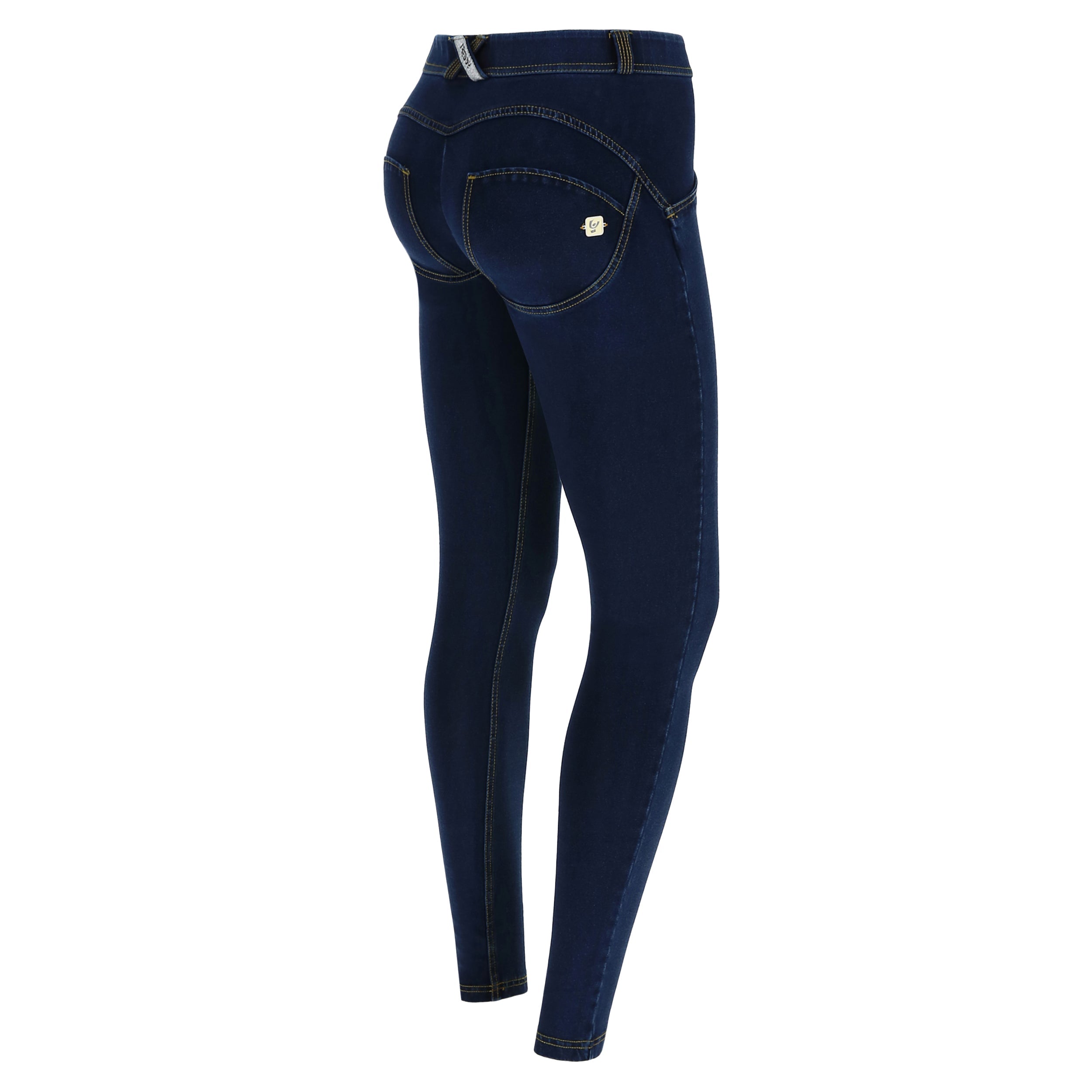 Freddy Womens Superskinny Trouser W/Reg Joy Jeans In Dark Navy