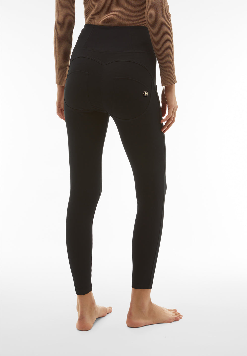 Freddy Wrup4Hs427 Damen Push-Up Hose - Pants Black