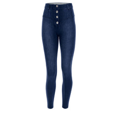 Freddy Wrupsnug4Shf306 Shuttle-Woven 7/8 Pant J7N Blue