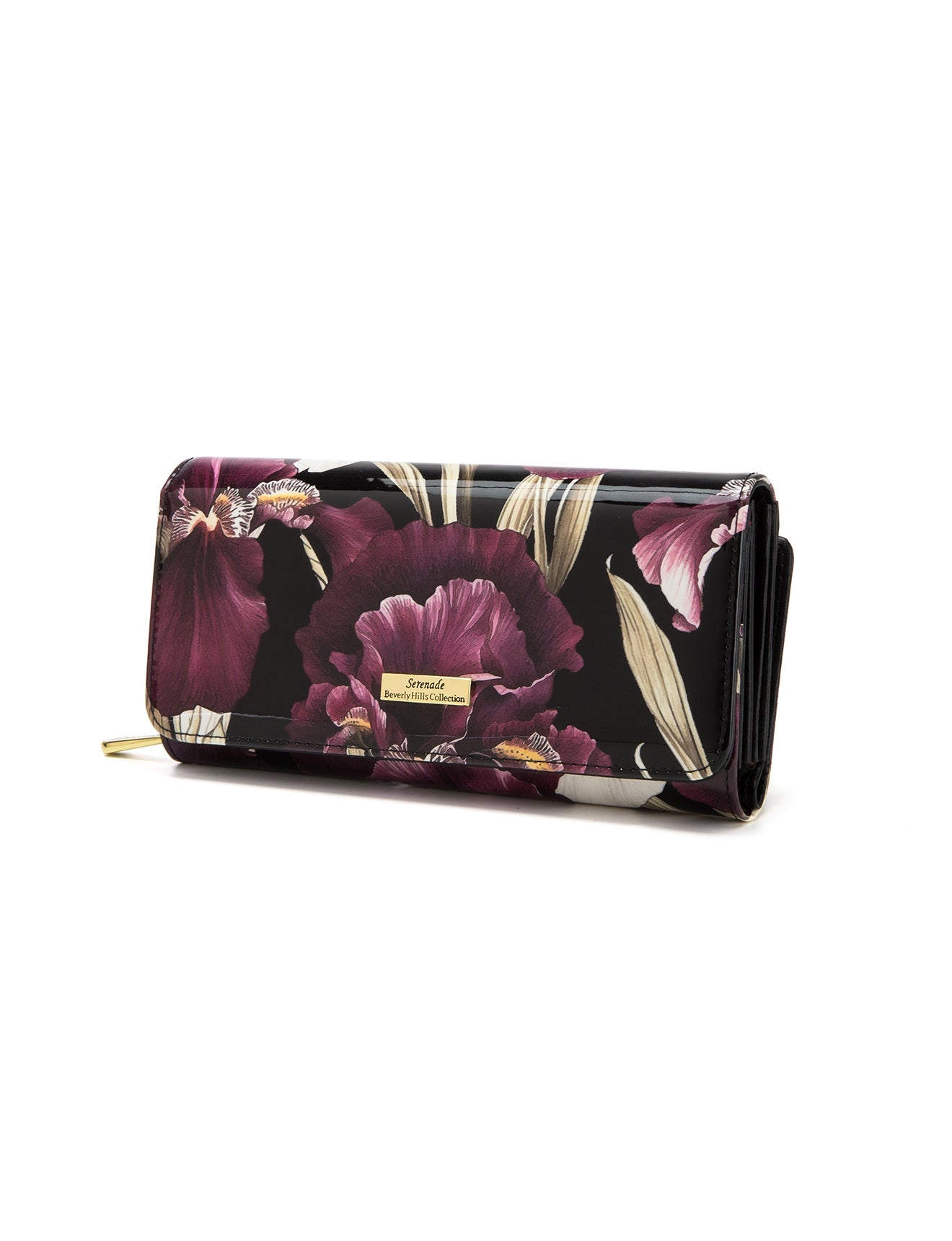 Serenade Charlotte Large Purse In Purple