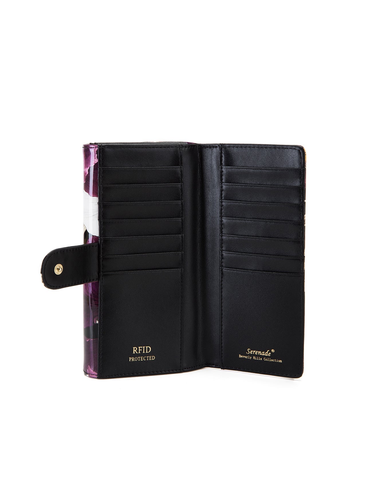 Serenade Charlotte Large Purse In Purple