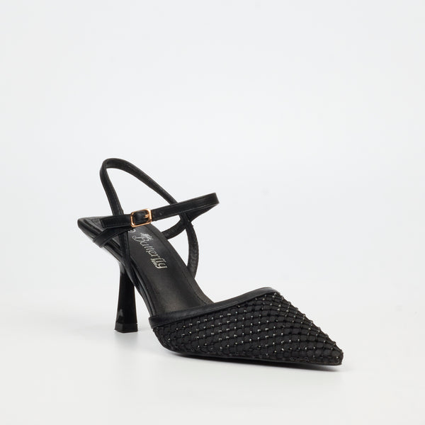 Butterfly Feet Ladies Catrina 1 Heels In Black
