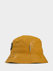Ben Sherman Mens Wax Plasticsol Bucket Hat In Dijon