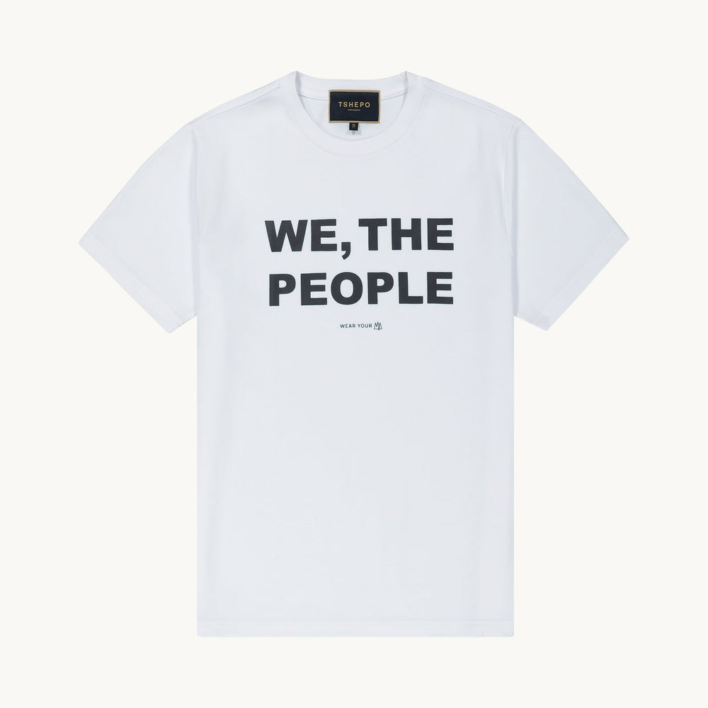 Tshepo Jeans We The People T-Shirt In White