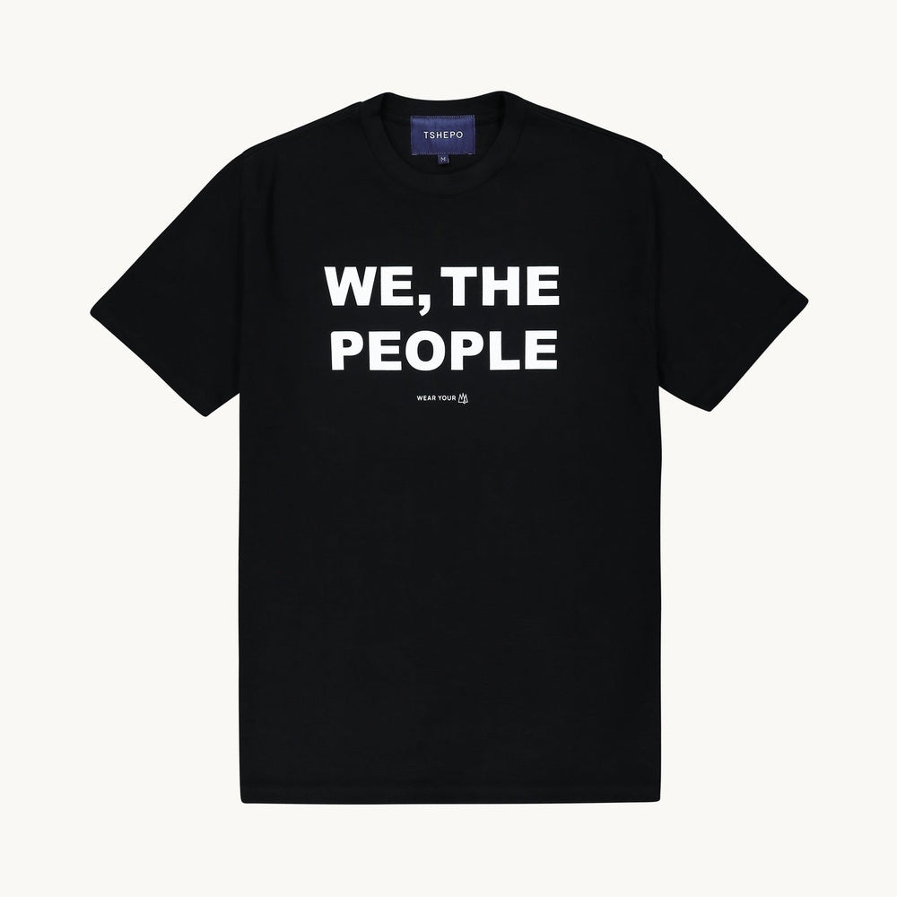 Tshepo Jeans We The People T-Shirt In Black