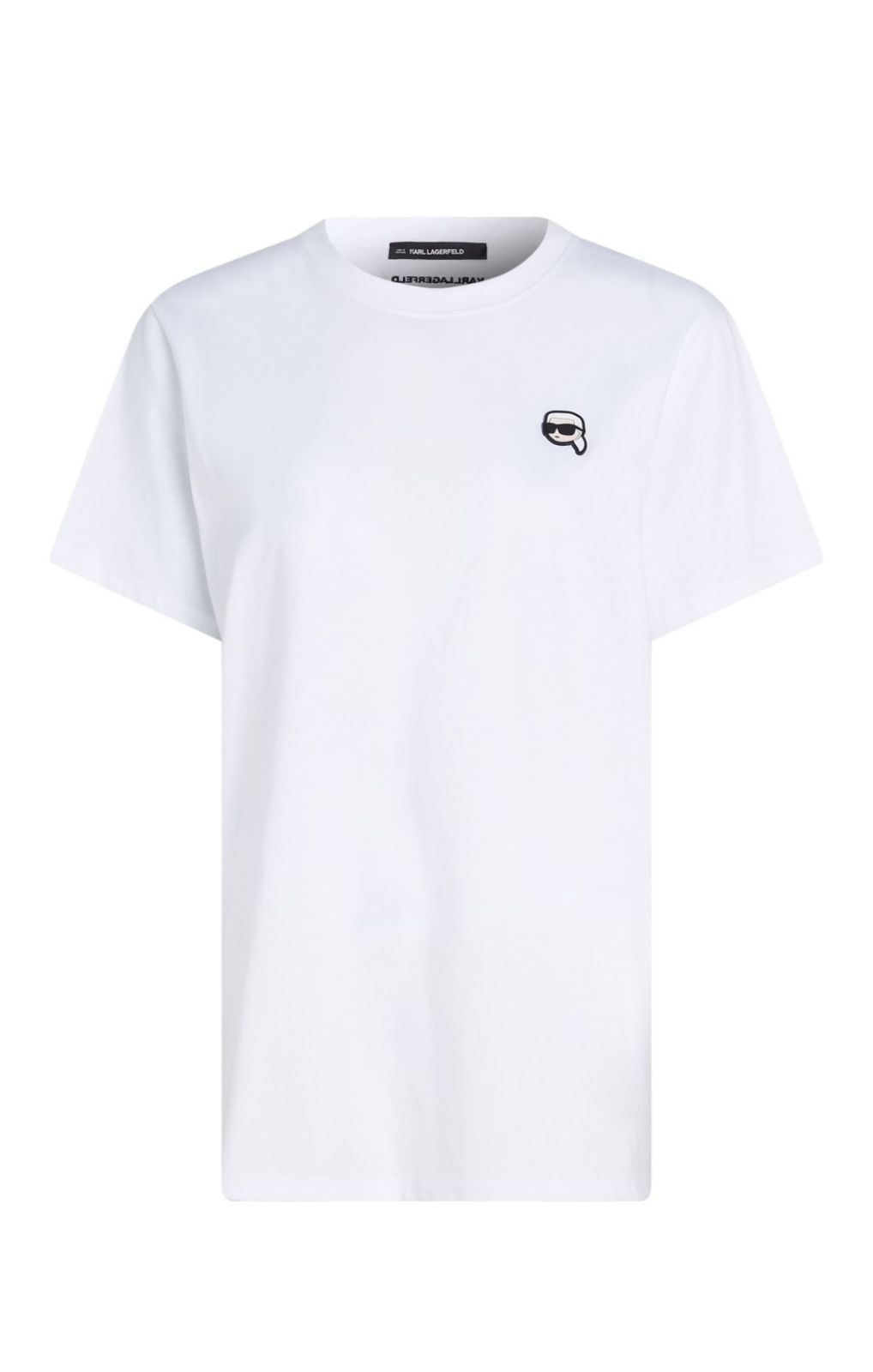 Karl Lagerfeld Mens Ikon Mini T-Shirt In White