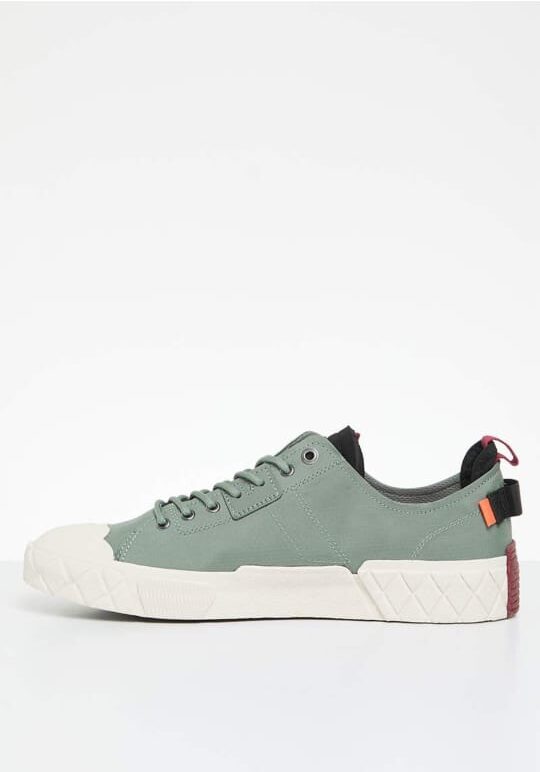 Palladium Mens Ace City Shell Shoes In Agave