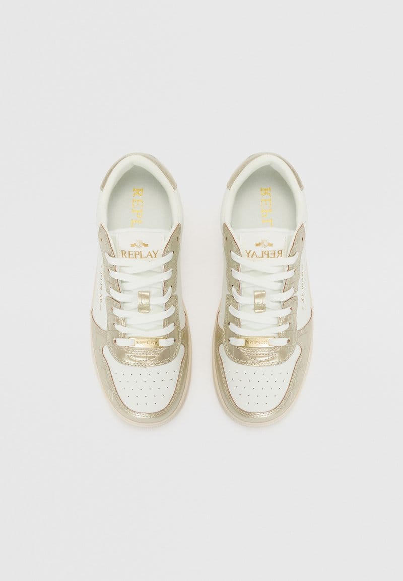 Replay Womens Epic Action Sneakers in White