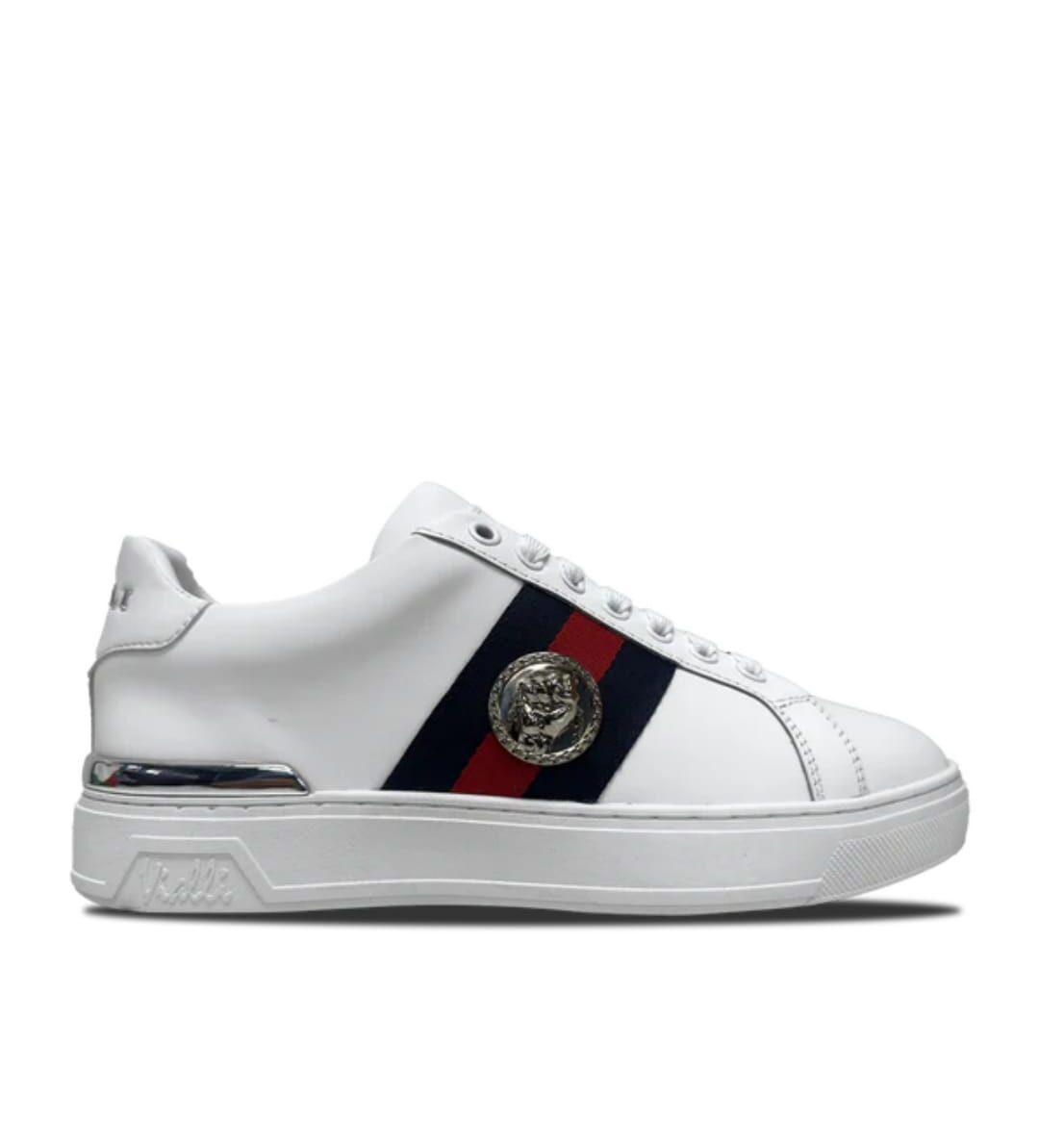 Vialli Mens Sardar Sneakers In White