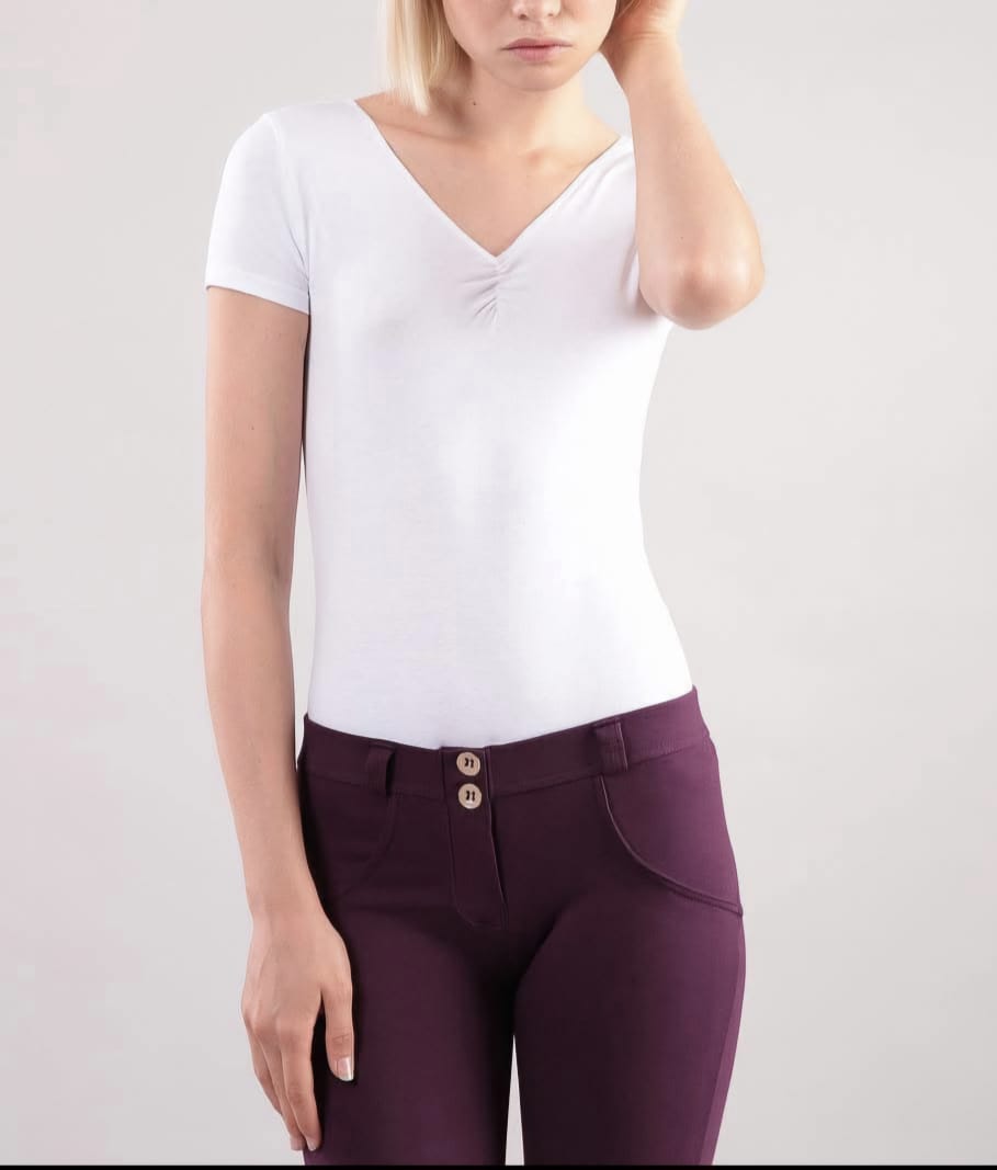 Freddy Womens Regular-Rise Skinny In Maroon
