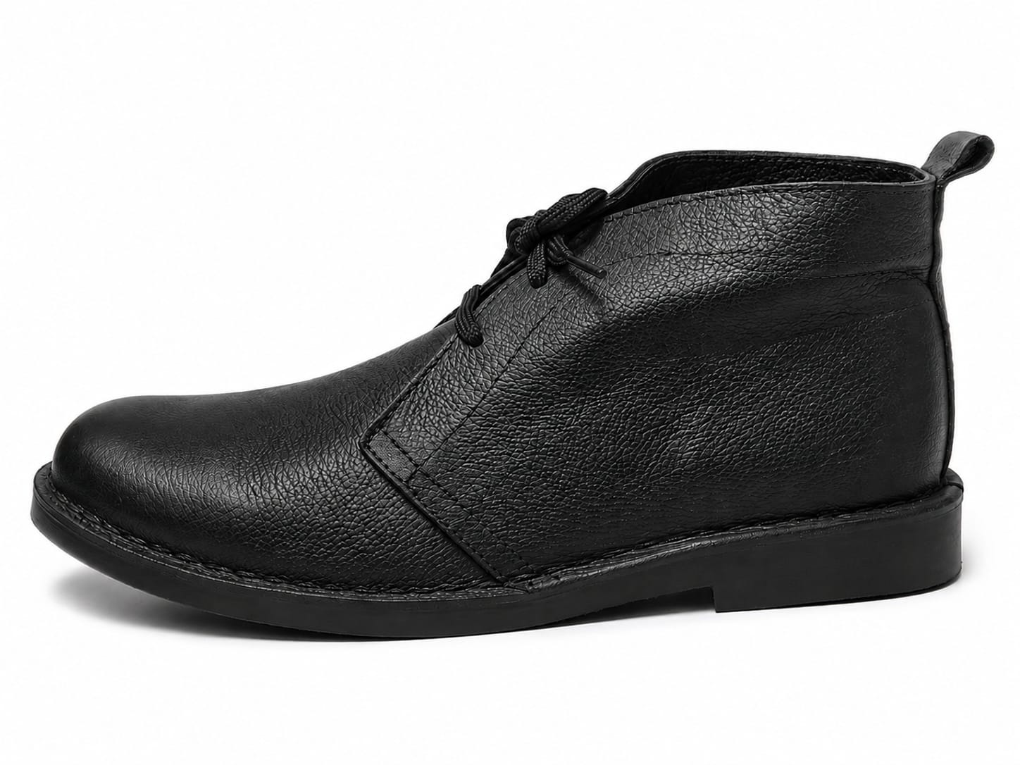 Desert Mens Grain 6*10 Shoes In Black
