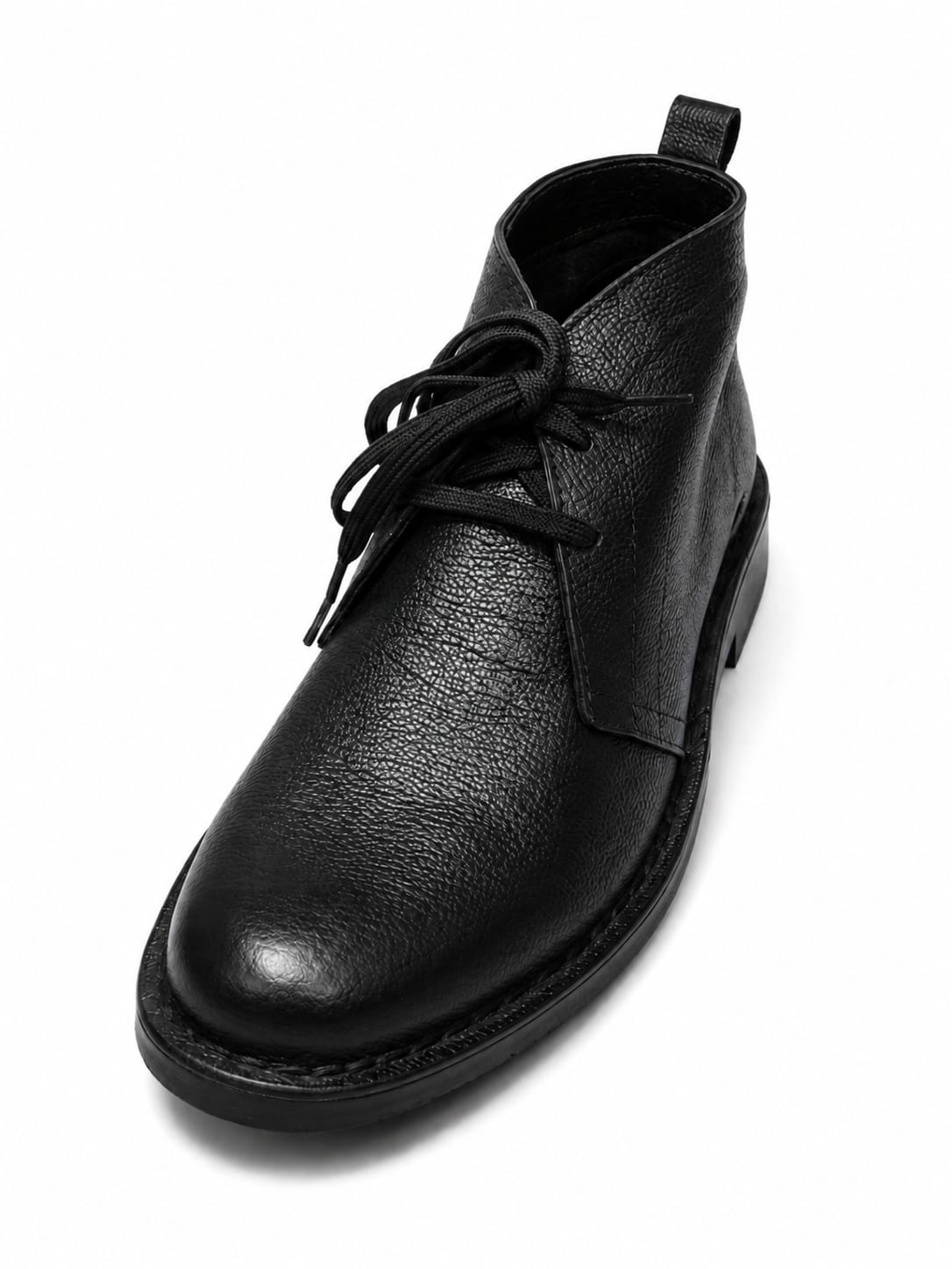 Desert Mens Grain 6*10 Shoes In Black