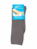 Bio Guard Mens Bio Soft Non Elastic Big Foot Large Socks In Grey