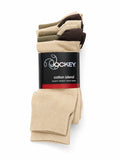 Jockey Mens 5 Pair Pack Heel And Toe Crew Socks In Assorted