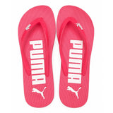 Puma Womens First Flip Ridge Zadp Sandals In Pink/White