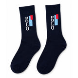 Polo Mens Sport Crew Socks In Navy
