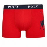 Polo Mens Ellis Big Pony Knit Boxer In Red/Navy