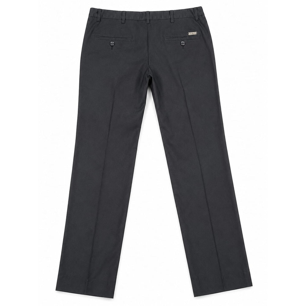 Polo Mens Classic Custom Fit Formal Trouser In Black