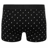 Polo Mens Aop Pony Knit Boxer In Black